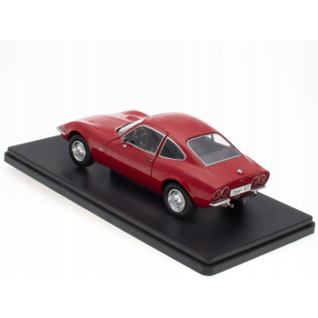 Opel GT 1900 Coupe 1968 red - skala 1:24 - Hachette